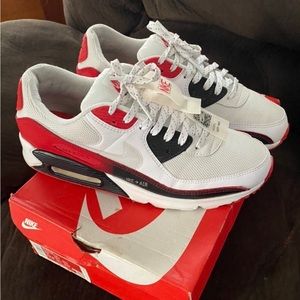 Nike Air Max 90 Mens Unversity Red Sz.12 Rare